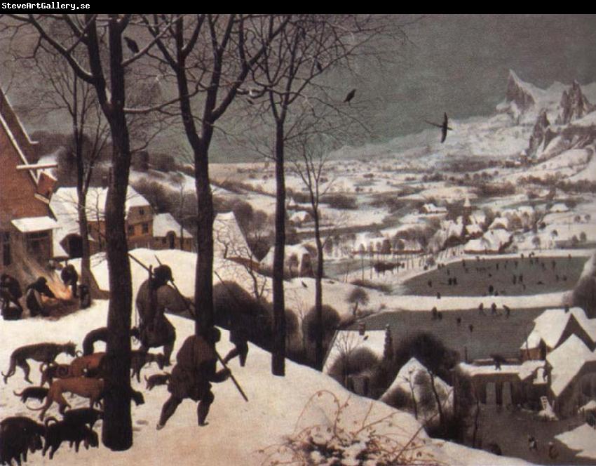 BRUEGHEL, Pieter the Younger The Hunters in the Snow